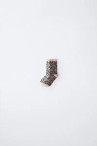 TWO-PACK OF ANIMAL PRINT SOCKS