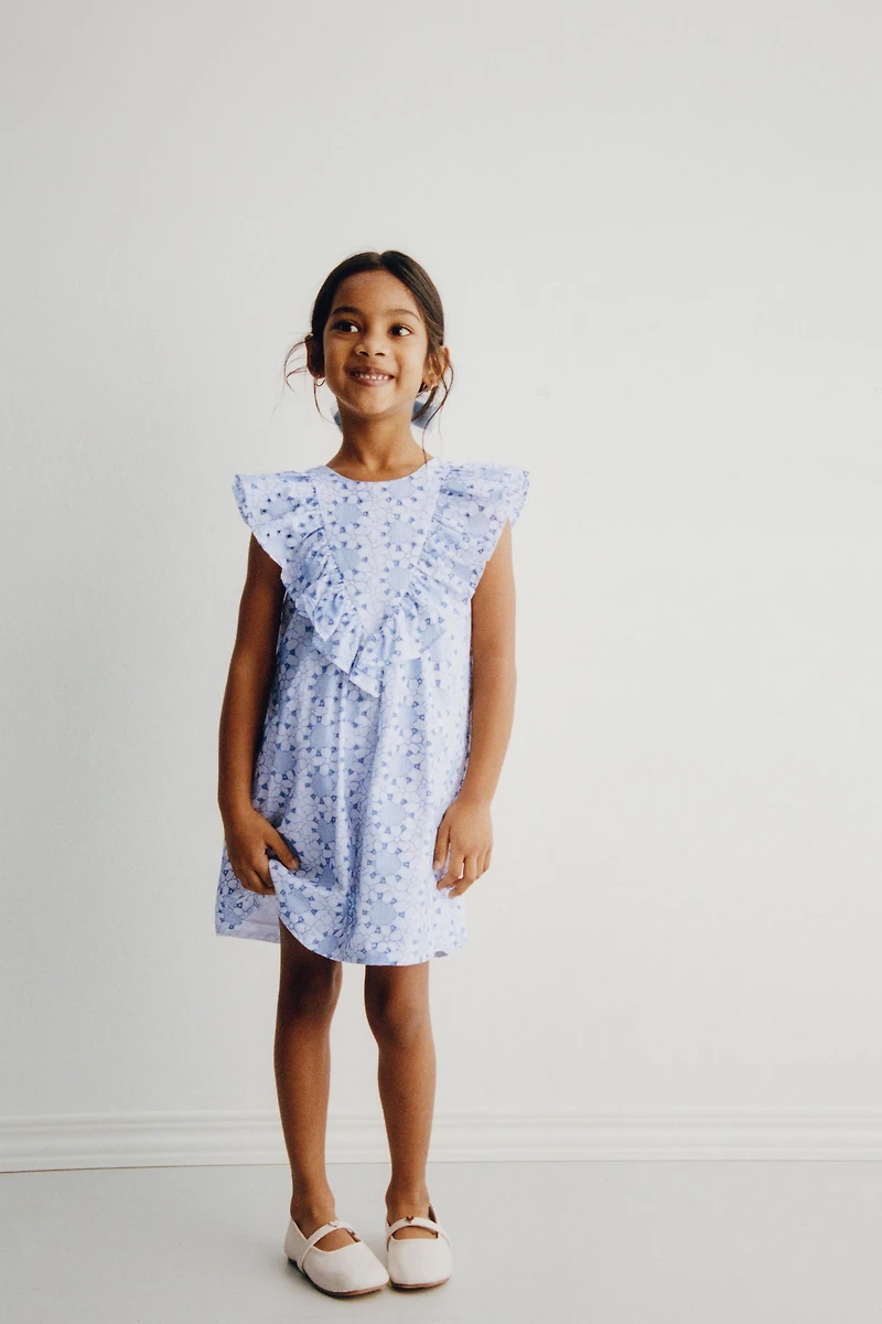 EMBROIDERED SHORT JUMPSUIT