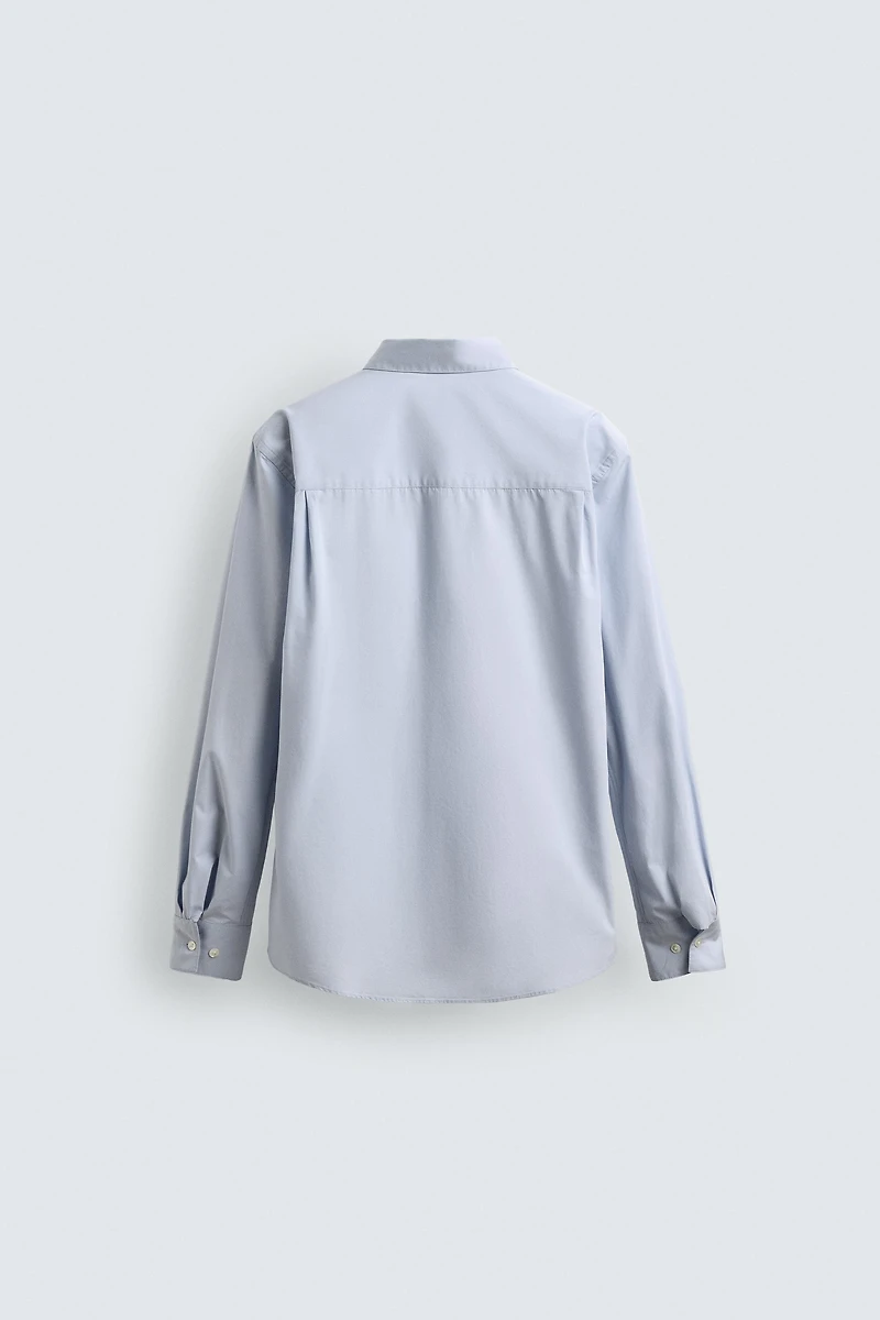 REGULAR FIT POPLIN SHIRT