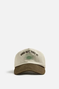 COMBINED EMBROIDERY CAP