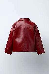 PATENT EFFECT JACKET