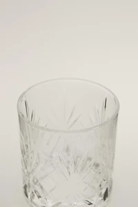 ENGRAVED CRYSTALLINE SHOT GLASS