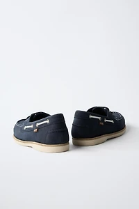CHAUSSURES BATEAU EN CUIR