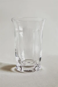 FLARED GLASS VASE
