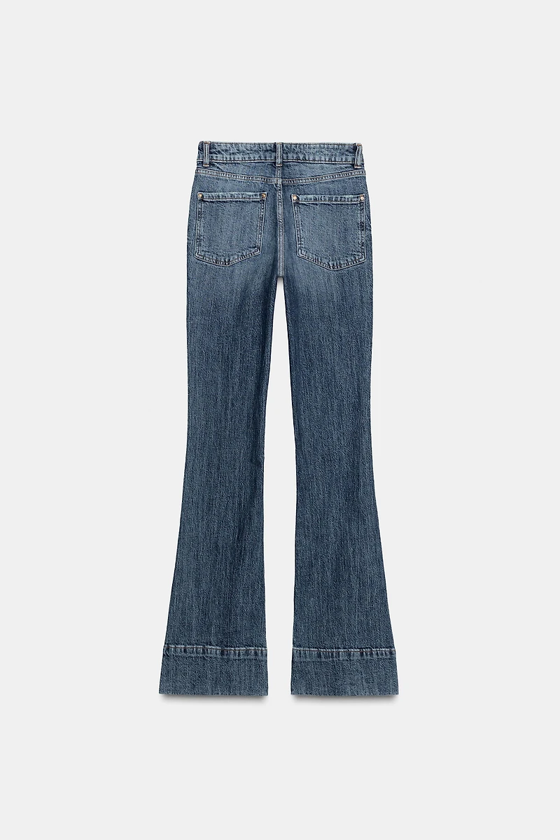 Z1975 MID-RISE SEAM FLARE JEANS