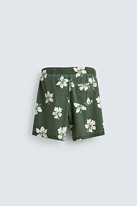 HIBISCUS PRINT BOARD SHORTS