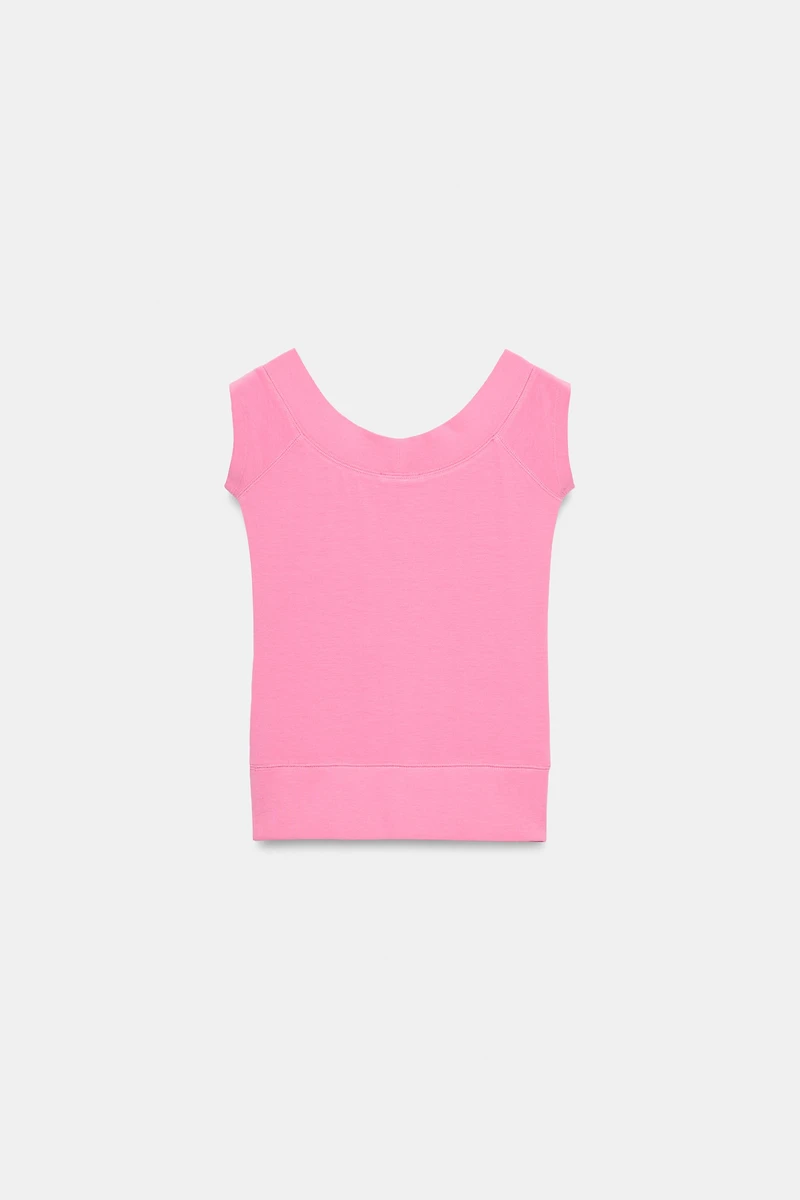 BOAT NECK TOP