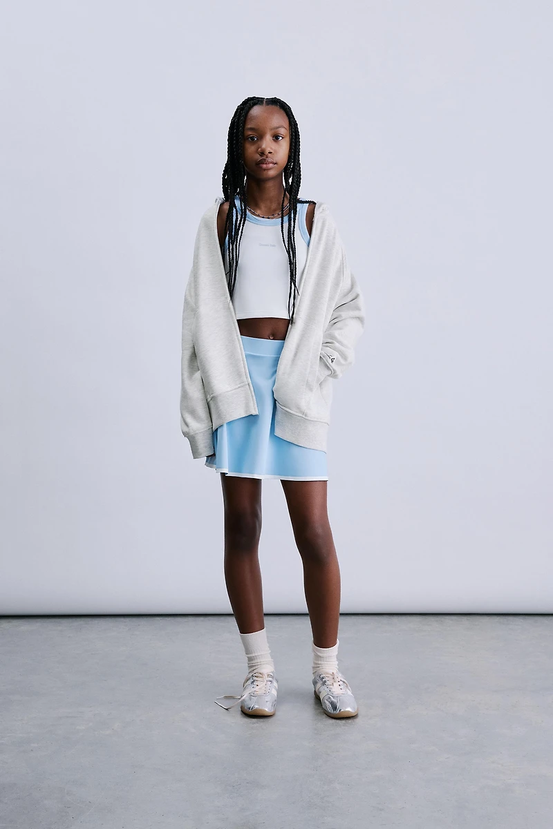 SPORTY RUFFLED SKORT
