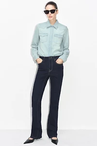 ZW COLLECTION BOOTCUT MID-RISE JEANS