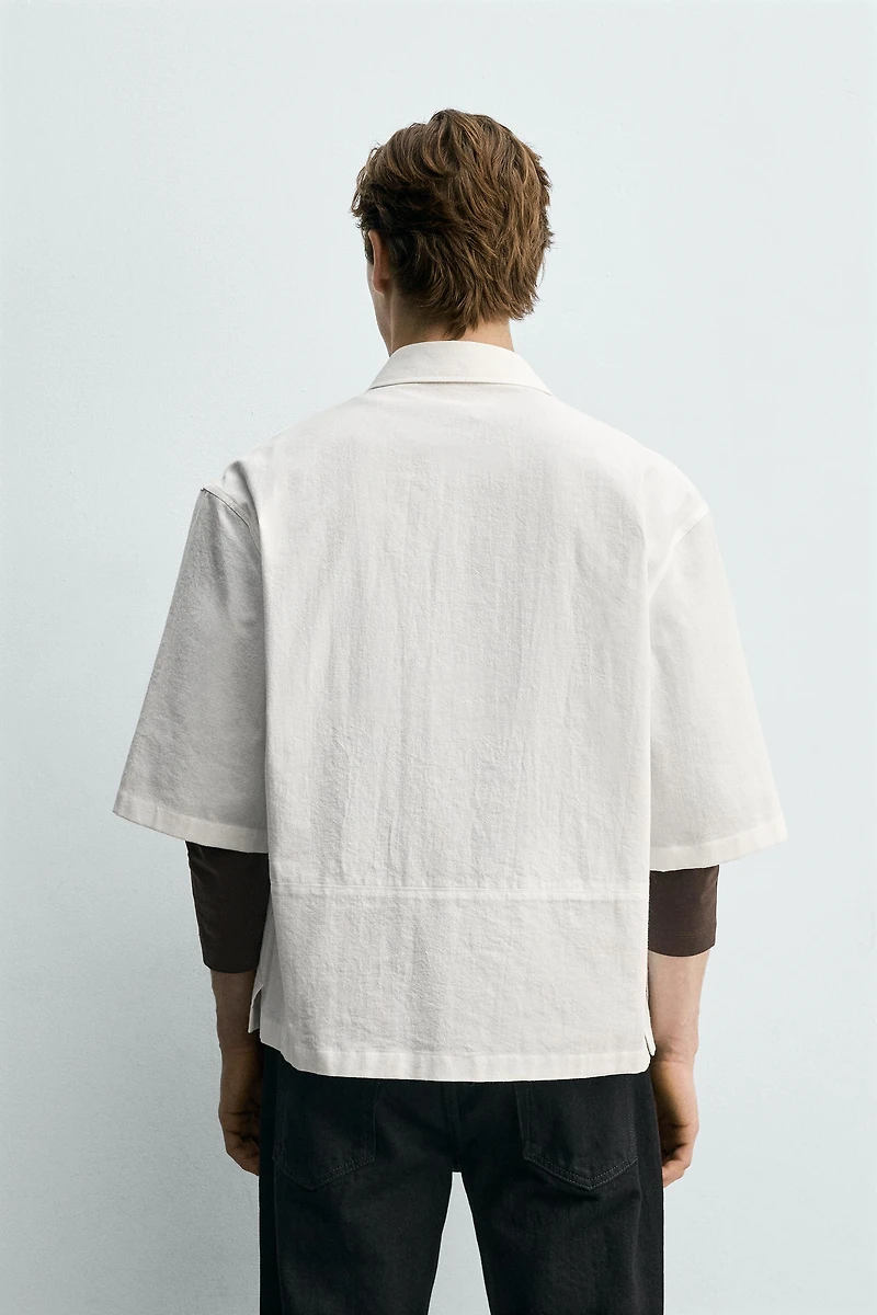 RELAXED FIT COTTON SHIRT