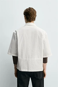 RELAXED FIT COTTON SHIRT