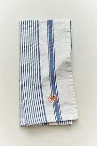STRIPED CRAB KITCHEN TOWEL