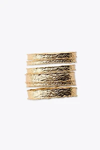 LOT DE BRACELETS TEXTURÉS