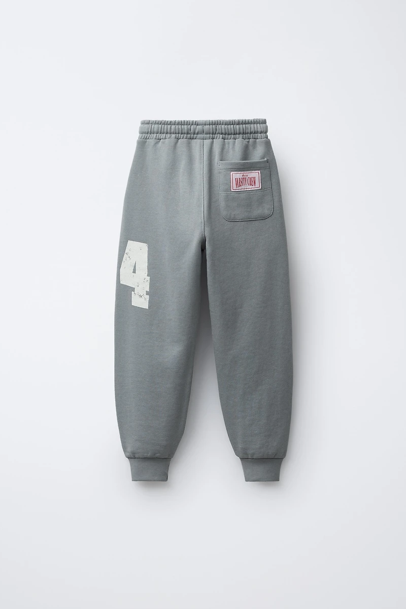 NUMBER JOGGING PANTS