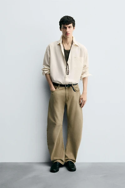 CHEMISE FLUIDE COUPE DÉCONTRACTÉE