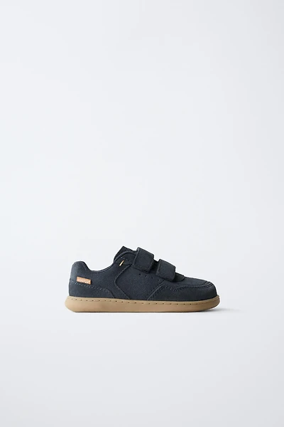 LEATHER STRAP BAREFOOT SNEAKER