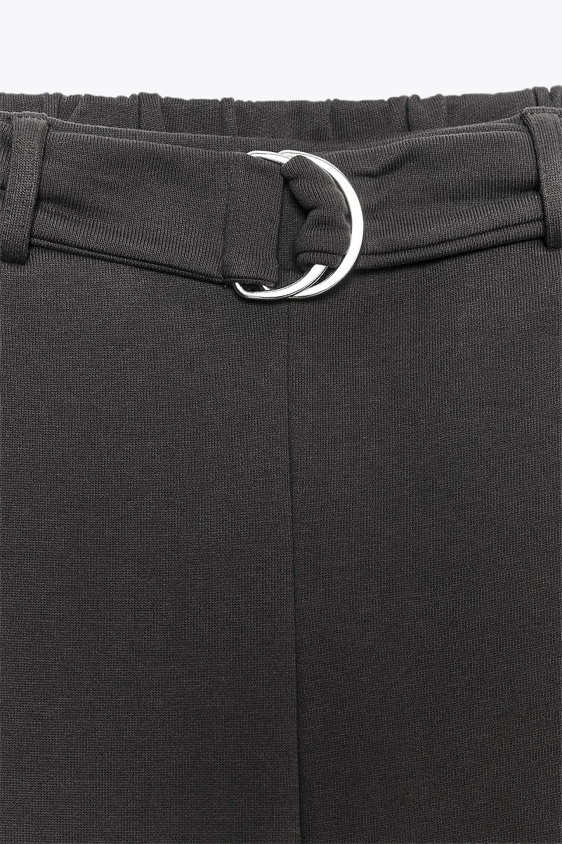RUSTIC BELTED PANTS