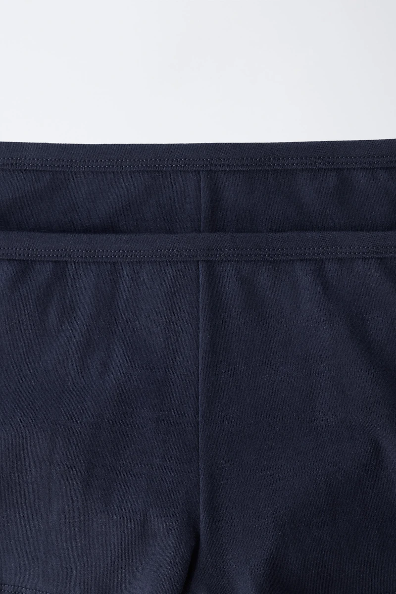 8-14 ANS / LOT DE DEUX JUPE-CULOTTES UNIES