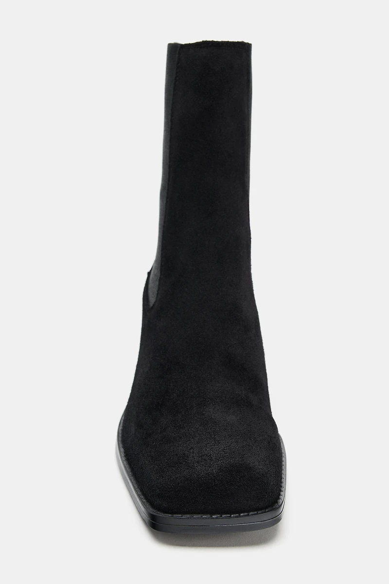 BOTTINES À TALONS BLOCS