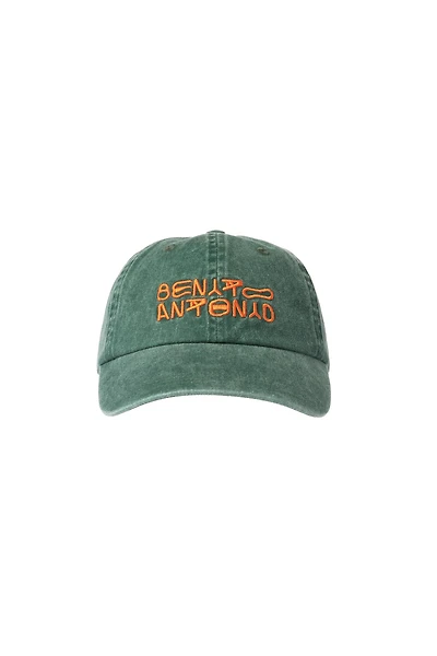 EMBROIDERED LOGO WASHED CAP