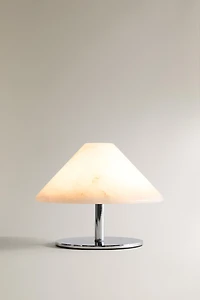 CORDLESS ALABASTER TABLE LAMP