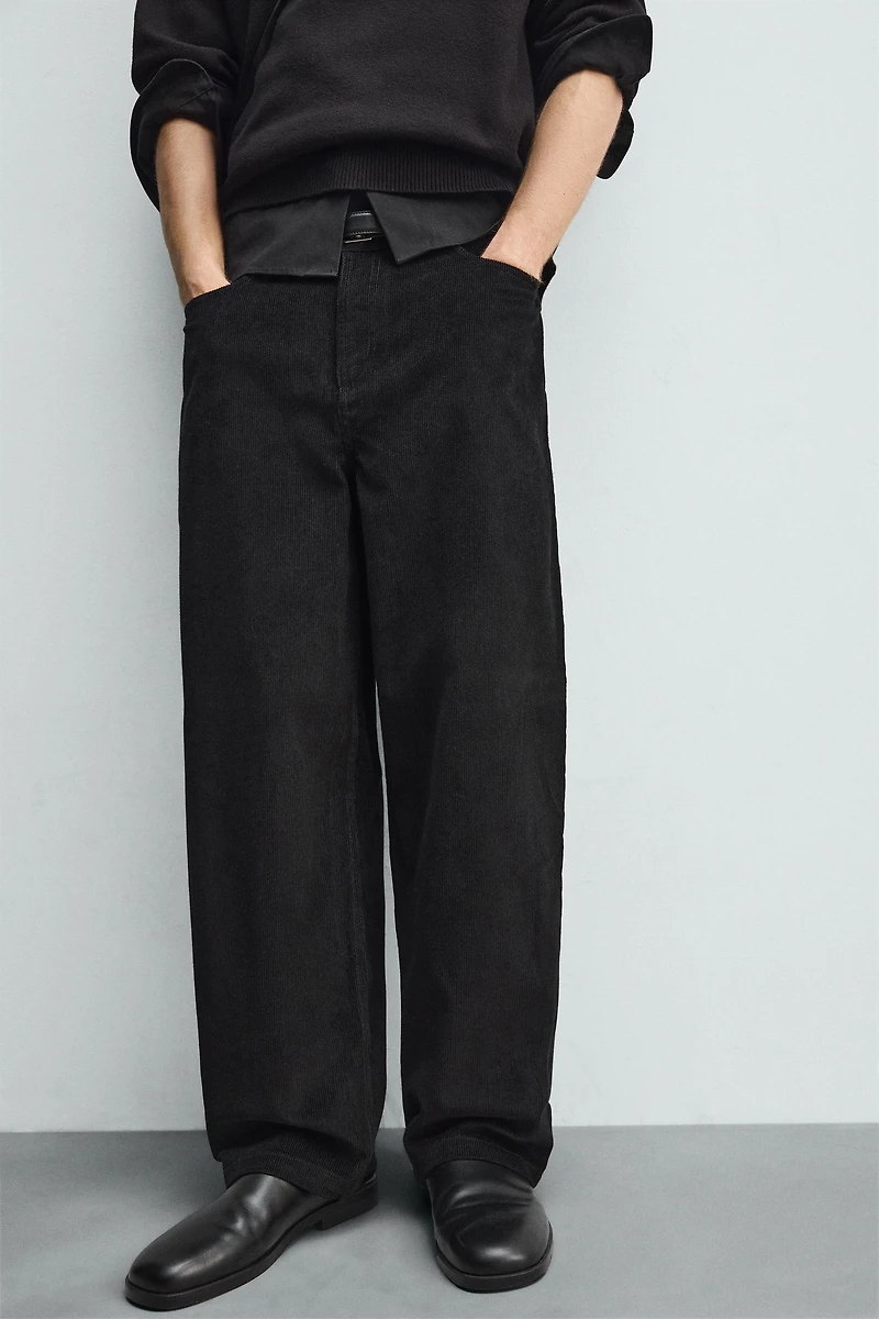 BALLOON FIT CORDUROY PANTS