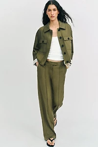 PANTALON DROIT NERVURÉ