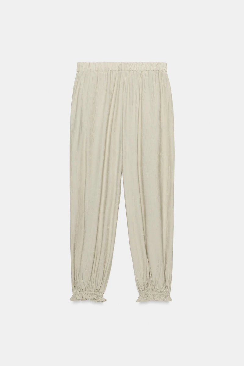 ELASTIC WAIST PANTS