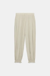 ELASTIC WAIST PANTS