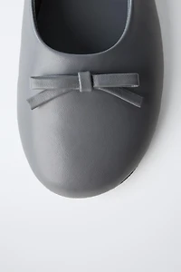 LEATHER BALLET FLATS LIMITED EDITION
