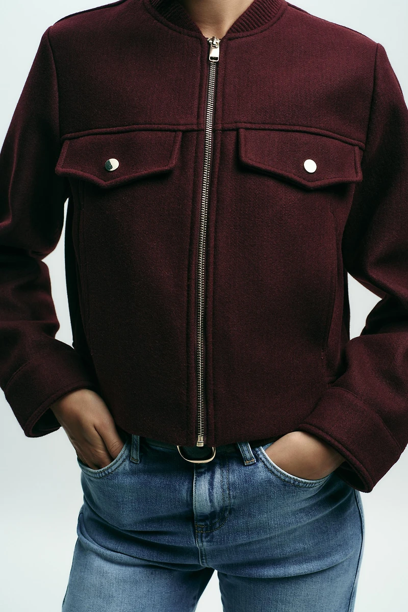 CROPPED SOFT JACKET