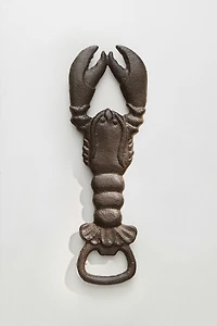 CAST IRON LOBSTER BOTTLE OPENER