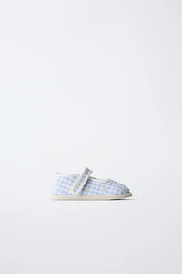 EMBROIDERED BAREFOOT MARY JANES