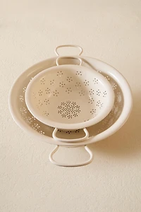 FLORAL PRINT KITCHEN COLANDER