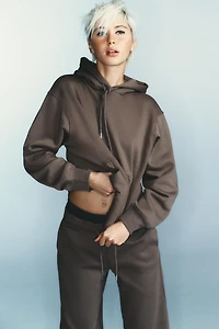 WIDE LEG FLEECE PANTS