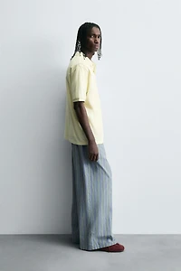 PANTALON OVERSIZE FIT RAYURES