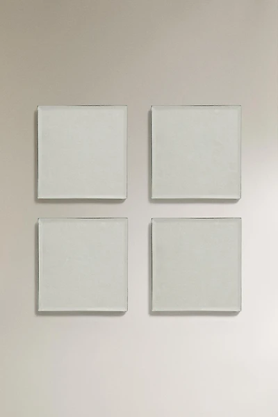 PACK OF MIRRORED COASTERS (PACK OF 4)