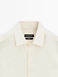 Chemise regular fit lin extra-fine