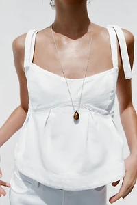 Z1975 DENIM STRAPPY TOP