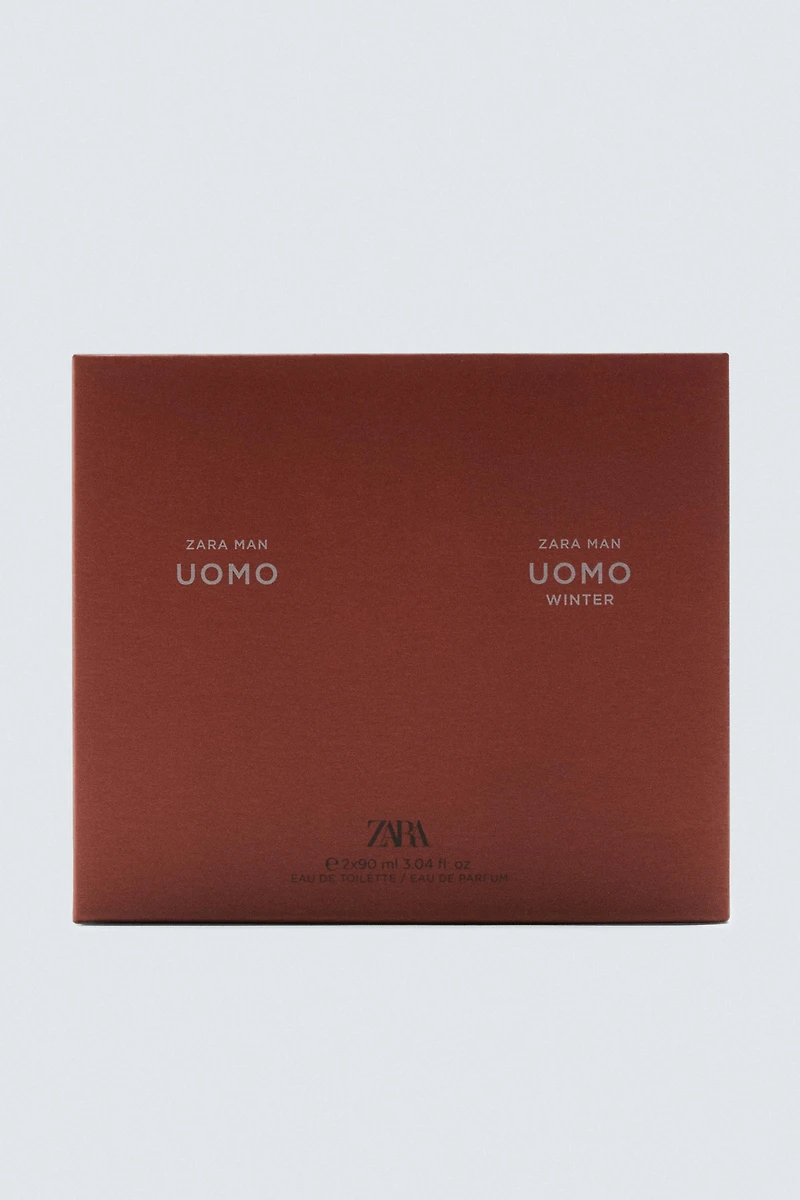 UOMO EDT + UOMO WINTER EDP 2 X 90 ML (3.04 FL. OZ).