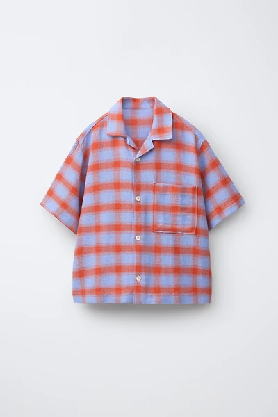 CHEMISE À CARREAUX RUSTIQUE