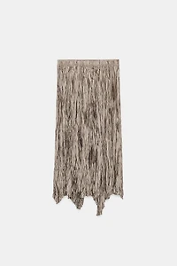 ZW COLLECTION PLEATED LONG SKIRT