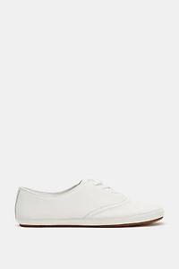 LEATHER DERBY SNEAKERS