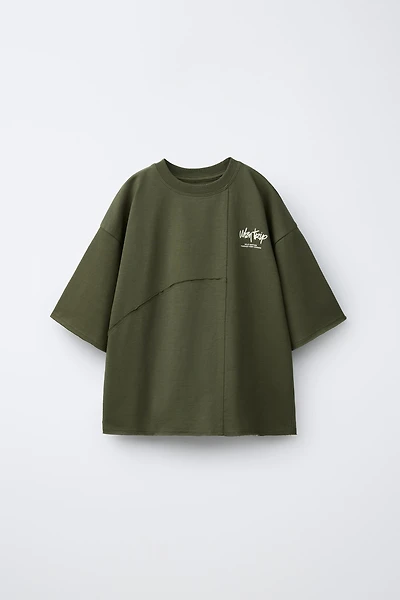 SEAM DETAIL SWEATSHIRT