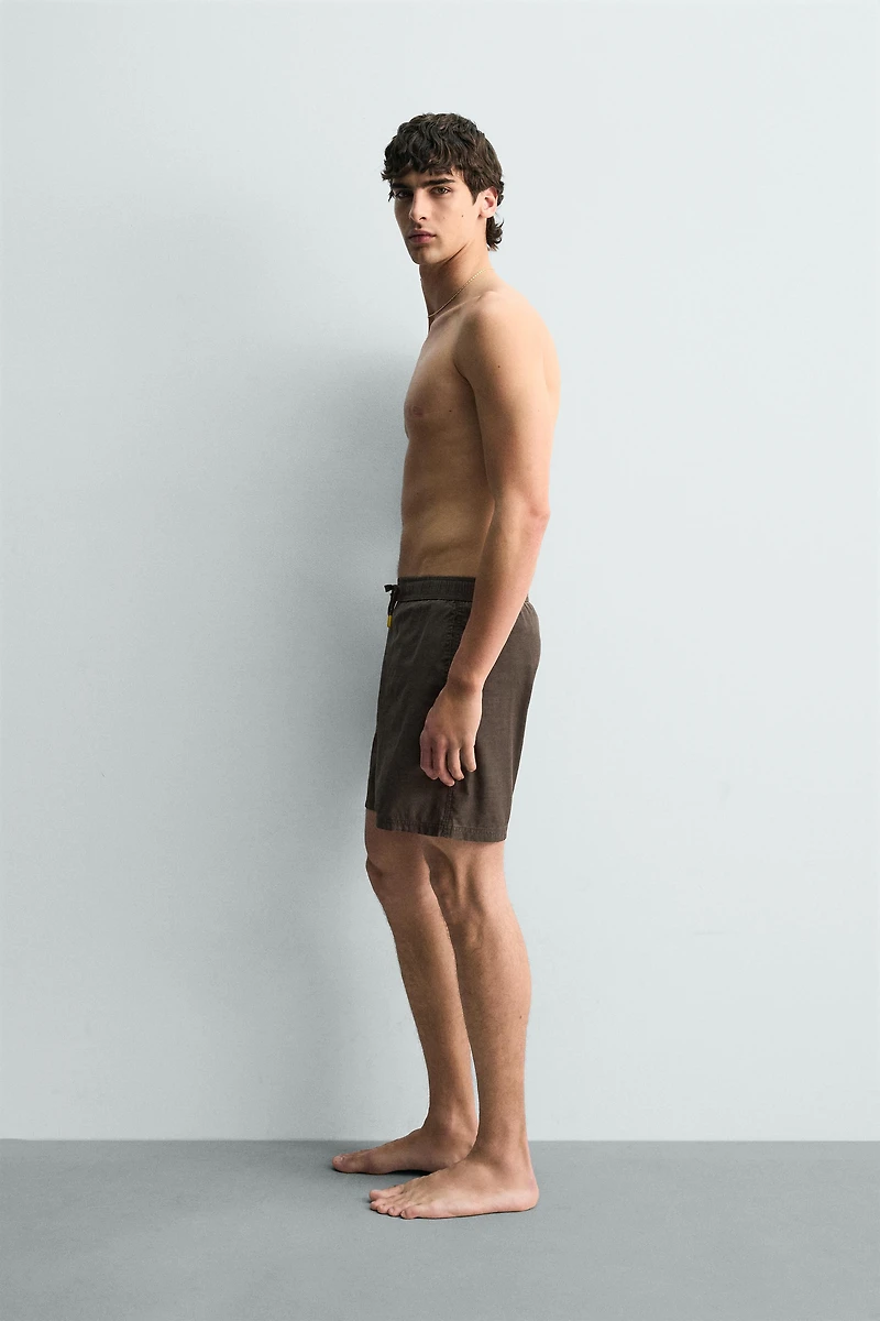 WASHED TECHNICAL SWIMSUIT