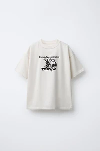 FOOTBALL PRINT T-SHIRT