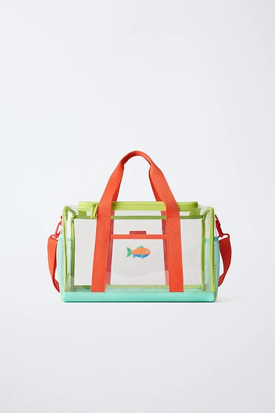 TRANSPARENT BOWLING BAG