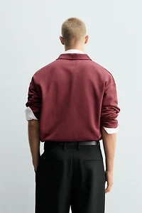 BOXY FIT POLO SHIRT