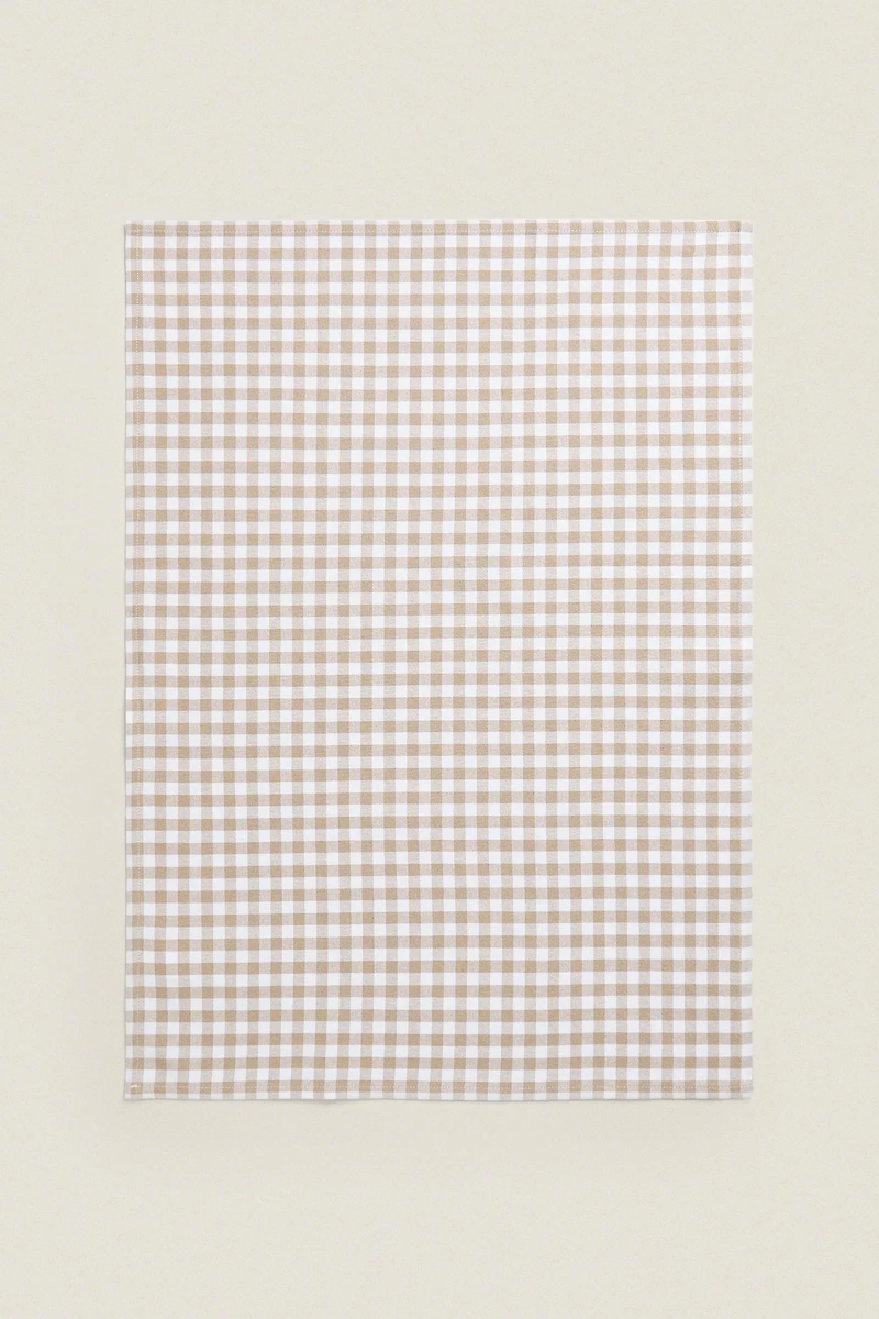 DYED THREAD KITCHEN TOWELS (SET OF 3)