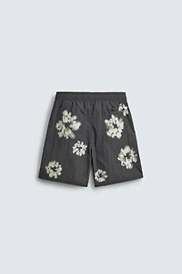 LONG FLORAL PRINT SWIMSUIT